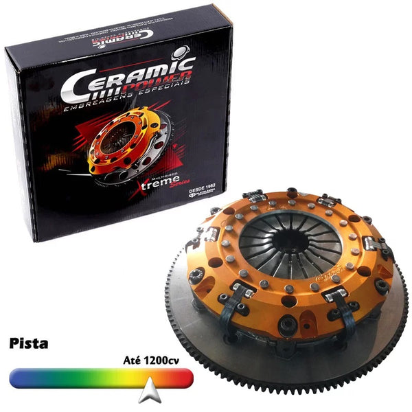Embreagem Multidisco Centrifuga VW AP (2 Discos de Carbono) Cubo GTI