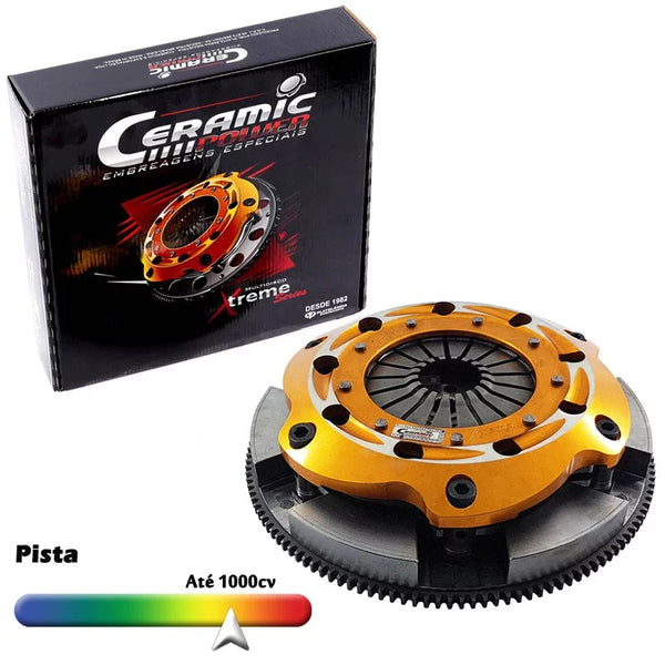 Embreagem Multidisco VW AP Xtreme Carbono com Regulagem Cubo Dodge