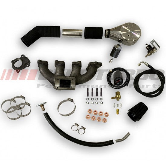 Kit turbo GM Chevette 1.0 / 1.4 (T2 / T25) sem turbina