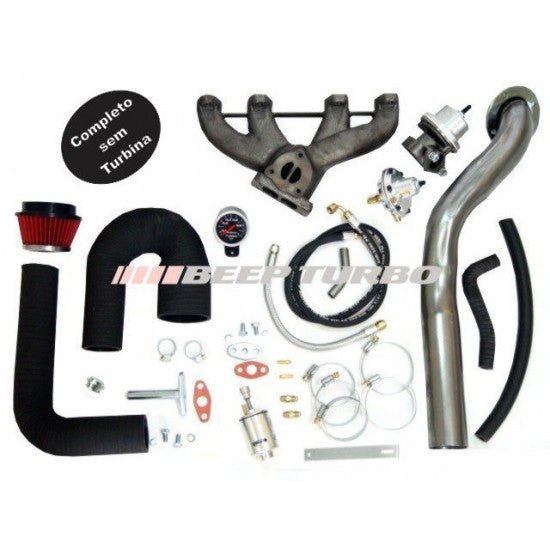 Kit turbo VW AP MI pulsativo (No farol) 1.6 / 1.8 /2.0 sem turbina