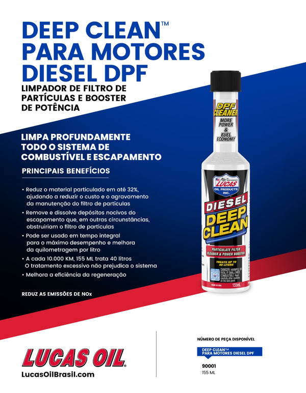 LUCAS OIL Diesel Deep Clean DPF 155ML