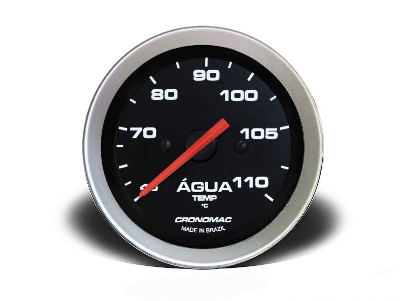 Manometro Temperatura Agua Mecânico 52mm Sport Cronomac