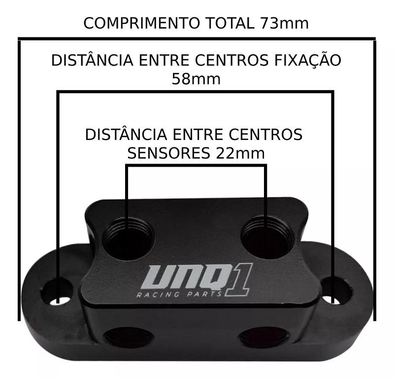 Suporte Sensor de Pressão 2 vias